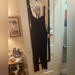 Lightweight linen overalls